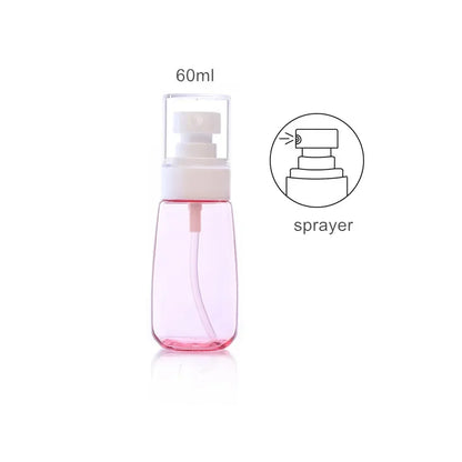 30ml 60ml 100ml UPG Fine Mist Spray Bottle Plastic Bottl Lotion Pump Travel Perfume Water Bottles Refill