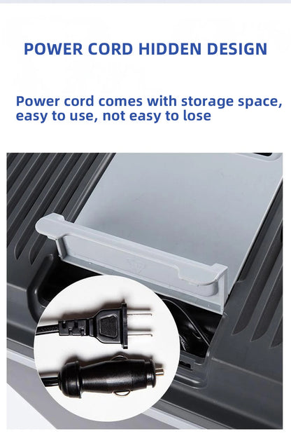 24L Car Refrigerator 12V 220V Heat Cool Mini Electric Equipment For Cars Compressor Box  Fridge Electric Devices Nest Freezer