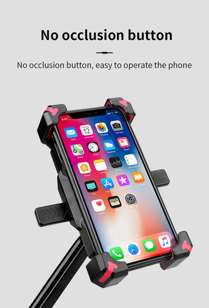 Bicycle Mobile Phone Holder Electric Bike Motorcycle Phone Stand Ride Navigation Mobile Phone Rack Phone Holder Support