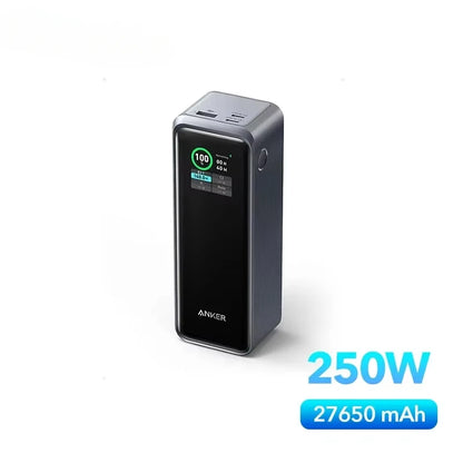 Prime Power Bank 27650mAh 3-Port 140W Max Portable Charger Battery Portable Power Bank Large Capacity 250W for Laptop