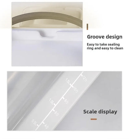 Dog Food Container Sealed Dog Food Storage Box with Lid - Moisture & Leak-proof, Ideal for Dog Food, Cat Food, Pet Snacks