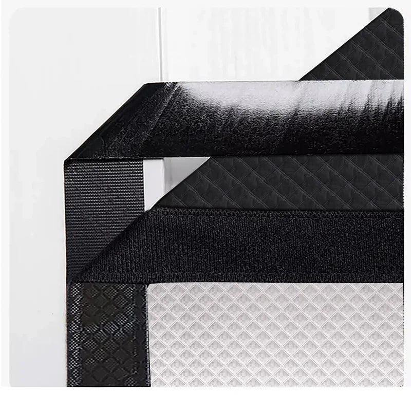 Winter warm cotton door curtain, partition curtain, thickened windproof curtain,no punching magnetic door curtain,light blocking