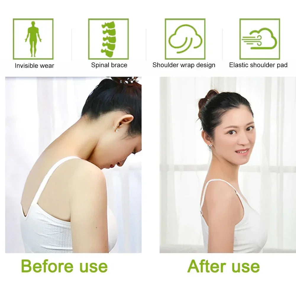 Back Posture Corrector Unisex Back Support Adjustable Back Shoulder Correction Belt for Clavicle Spine Support Reshape Your Body