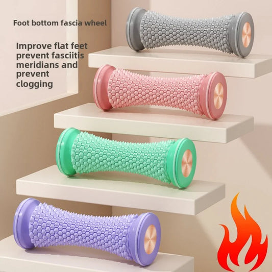 Foot Fascia Roller Massage Device Yoga Muscle Relaxer
