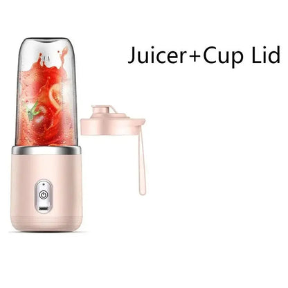 Portable Fruit Juice Blenders Summer Personal Electric Mini Bottle Home USB 6 Blades Juicer Cup Machine For Kitchen
