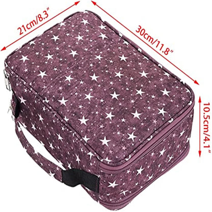 School Pencil Case Supplies 300 Slots Pencilcase Stationery Organizer Acsesories Large Capacity Pen Box Kit Aesthetic Bag Pouch