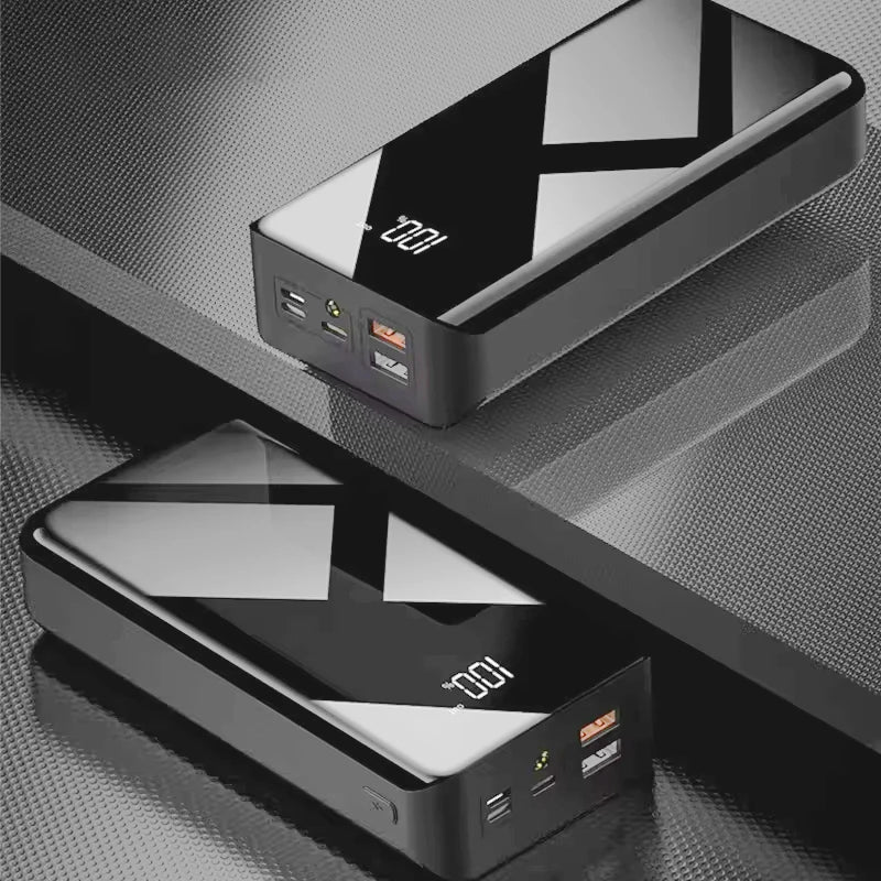 New Power Bank 30000mAh/40000mAh Portable Charger LED Light Poverbank Powerbank External Battery For iPhone Xiaomi OPPO