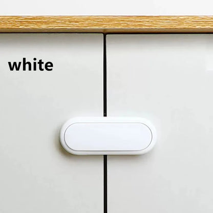 Children's Drawer Safety Latch Cabinet Door Protection Baby Anti Pinch Hand Invisible Lock Opposite Door Wardrobe Lock