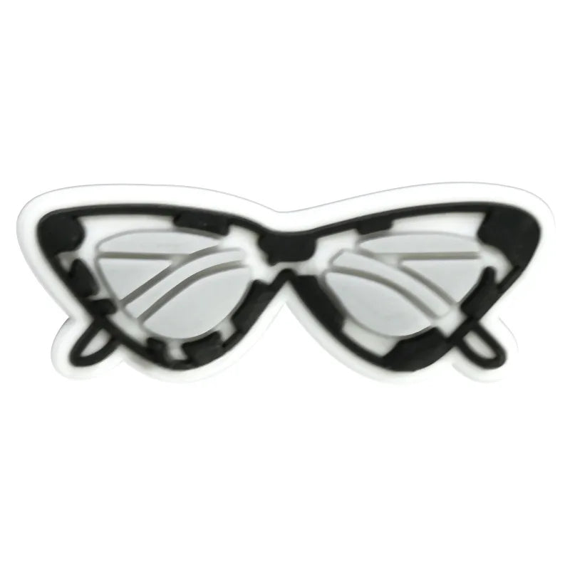 Leopard Print Shoe Charms for Crocs Pin Accessories Decoration Bracelet Wristband PVC Pin Women Party Gifts