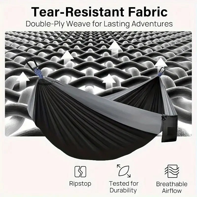 Outdoor Camping Hammock Portable Hammock Travel Beach Backyard Courtyard Hiking Outdoor Camping Equipment