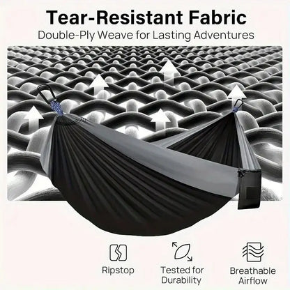 Outdoor Camping Hammock Portable Hammock Travel Beach Backyard Courtyard Hiking Outdoor Camping Equipment