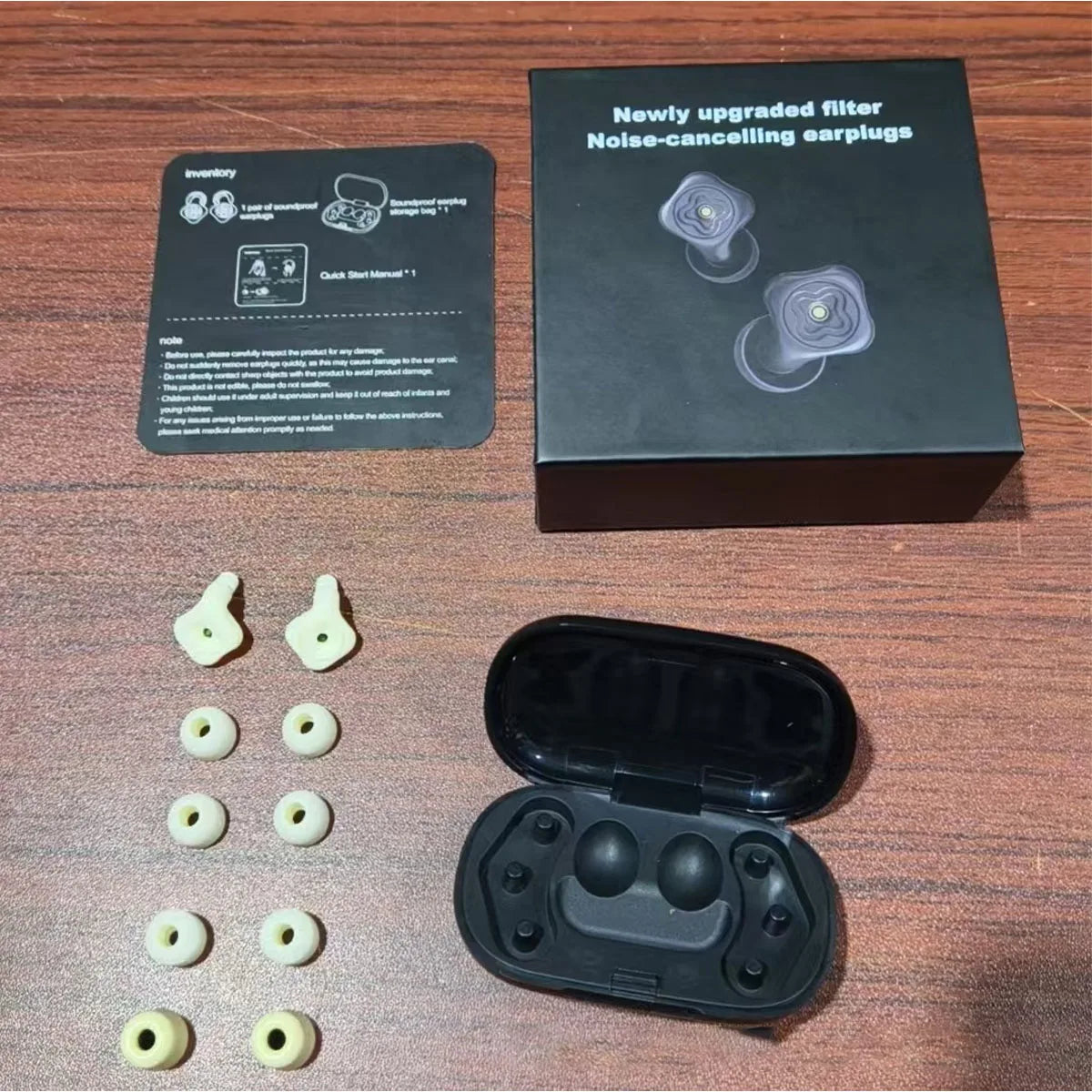 New adjustable earplugs, hot-selling with 3 noise reduction modes, noise-blocking for sleep and sound insulation.