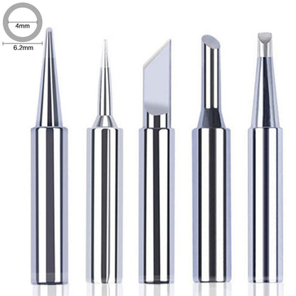 STONEGO 5PCS/10PCS Soldering Iron Tips Soldering Iron Head Set DIY Electric Soldering Iron Replacement Tip Repair