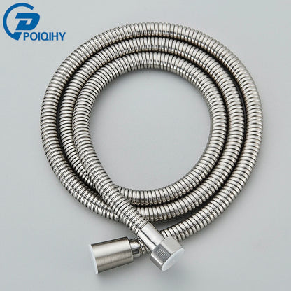 Brushed Nickle Hand Held Shower Head Handshower Head 100% Copper Head Faucet Accessory Single Function Shower Head Shower Hose