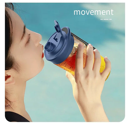 Portable Juicer Cup Smoothie Blender 6 Blade Blender Bottle Household Fruit Juicer Cup USB Rechargeable Juicer Kitchen Tool