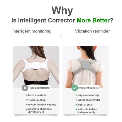 Back Posture Corrector For Children Adults Inteligente Lumbar Back Support Belt Braces Posture Correction Faja Mujer Hombre