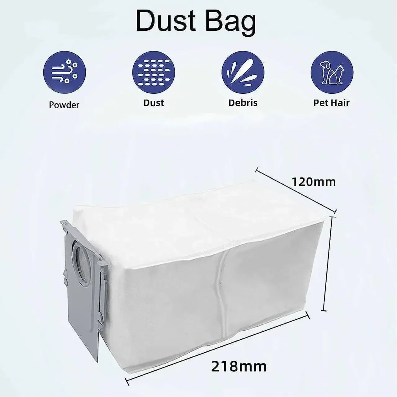 Roborock Qrevo Master / Qrevo Slim Robot Vacuums Cleaner Accessory Main Side Brush Hepa Filter Mop Cloths Dust Bag Spare Part