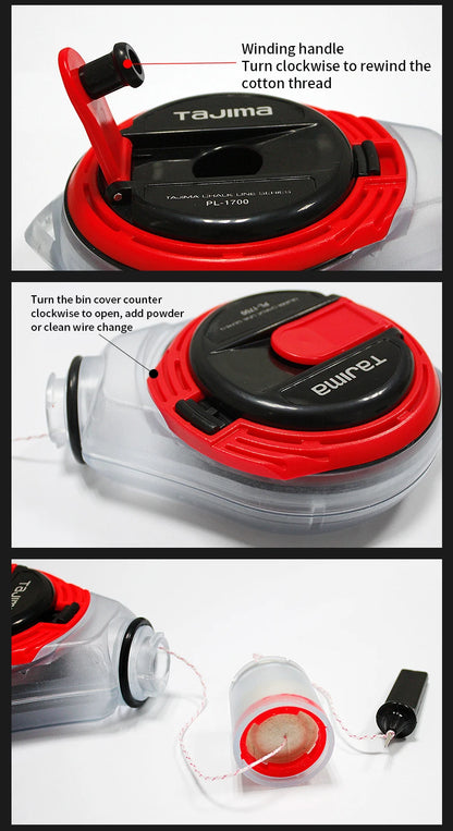 Tajima wire drawing powder hopper manual wire winding automatic wire winding woodworking tools scribe wire ejector