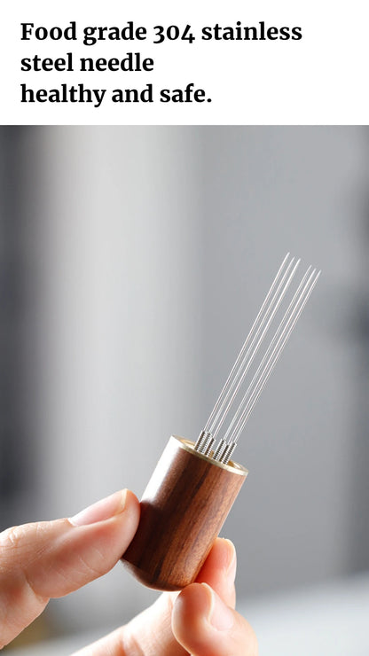 Stainless Steel Coffee Powder Tamper Espresso Powder Stirrer Distributor Leveler WDT Tools Cafe Stirring Barista Accessories