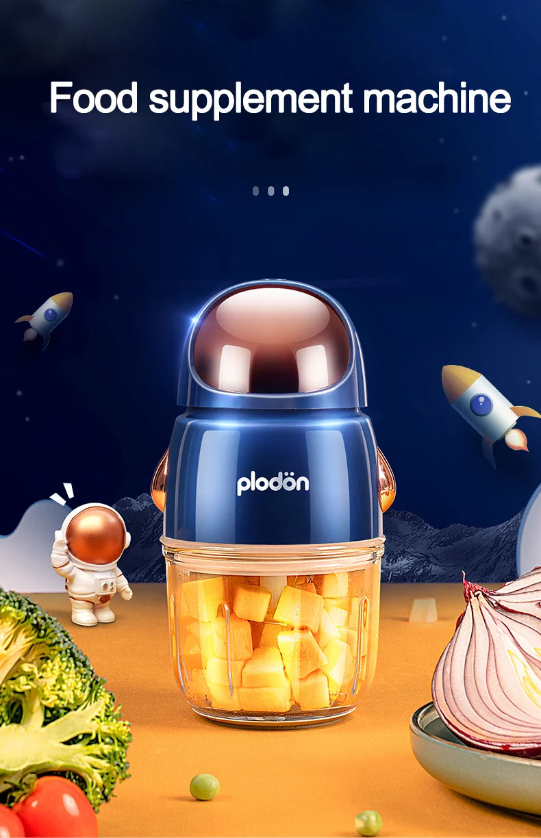 300ml Portable Blender Food Mixer Multifunctional Food Processor Electric Meat Grinder Mini Mixers Cup Baby Solid Food Machine