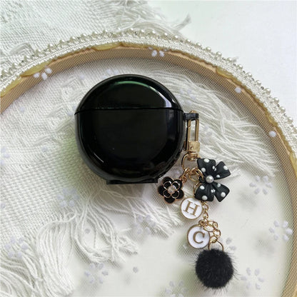 Cute Keyring Case for Lenovo HT38 Protective Cover Wireless Bluetooth Headphone Case for Lenovo HT38 Earbuds Cover