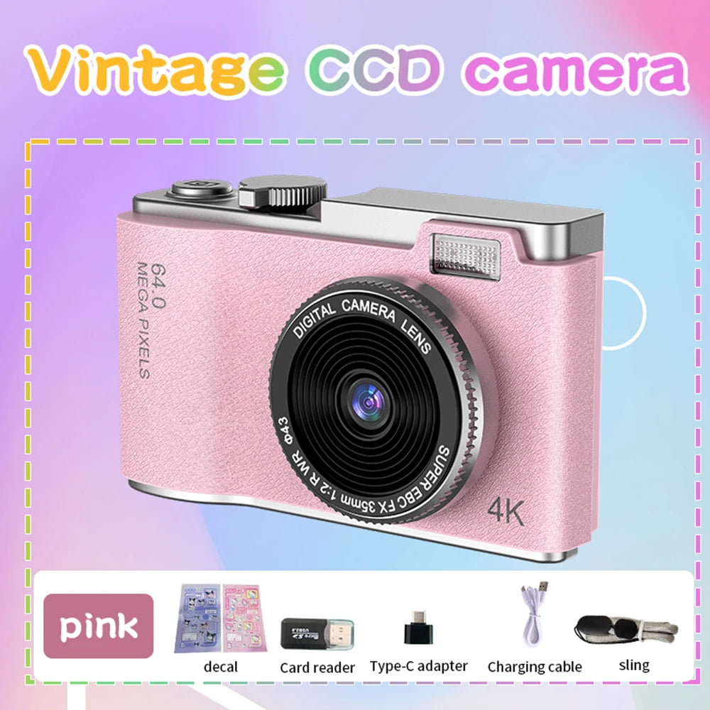 Digital Camera Autofocus Camera for Kid Camcorder with 8x Zoom Compact Cameras 1080P Cameras for Beginner Photography