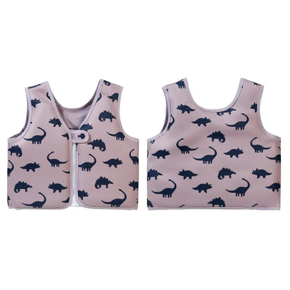 Swimming Arm Ring for Children Cartoon Printed Kids Swimwear Buoyancy Vest Foam Jacket Swimming Pool Accessories