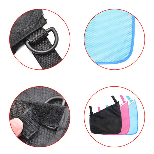Baby Stroller Bag Side Hook Hanger Diaper Nappy Organizer Bag Mesh Side Hanging Bag Baby Stuff Storage Umbrella Stroller Accesso