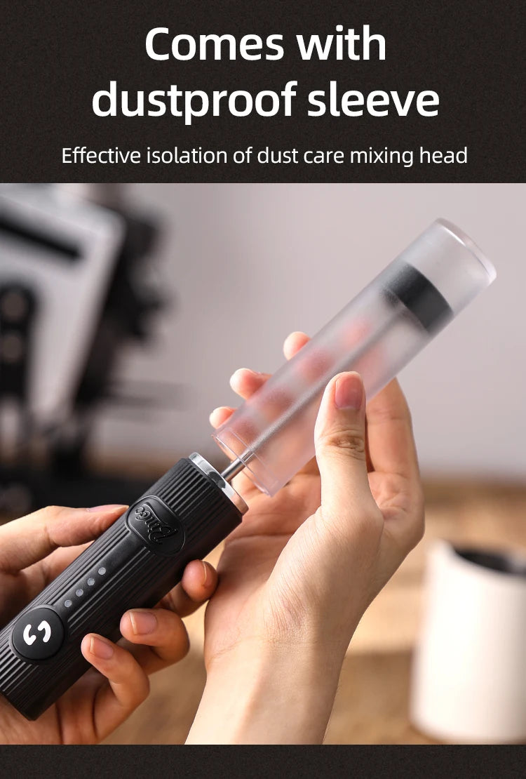 Bincoo New Milk Foamer Coffee Whisk Mixer Electric Blender Egg Beater Mini Frother Handle Stirrer Cappuccino Maker Cooking Tools