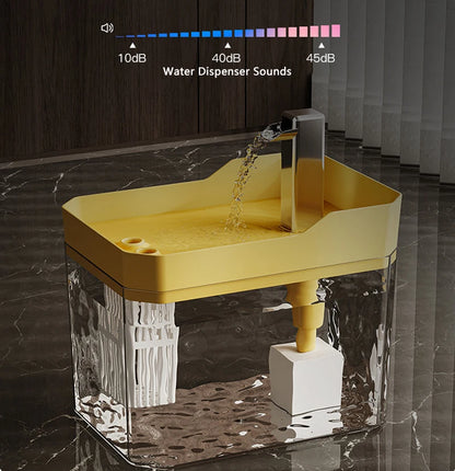 Automatic Cat Water Fountain 1500ml USB Mute Pet Drinking Dispenser Pet Drinker for Cats Kitten Water Dispenser Cat Accessories