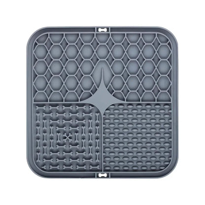 Pet Placemat Cat Slow Feeding Mat Dog Lick Mats Silicone Pets Eating Slowly Food Pad Cats Dogs Feeding Supplies