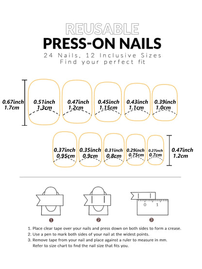 24PCS Long Coffin Pink Press On Nails Fake Press On Nails Gradation Press On Nails Summer Nails