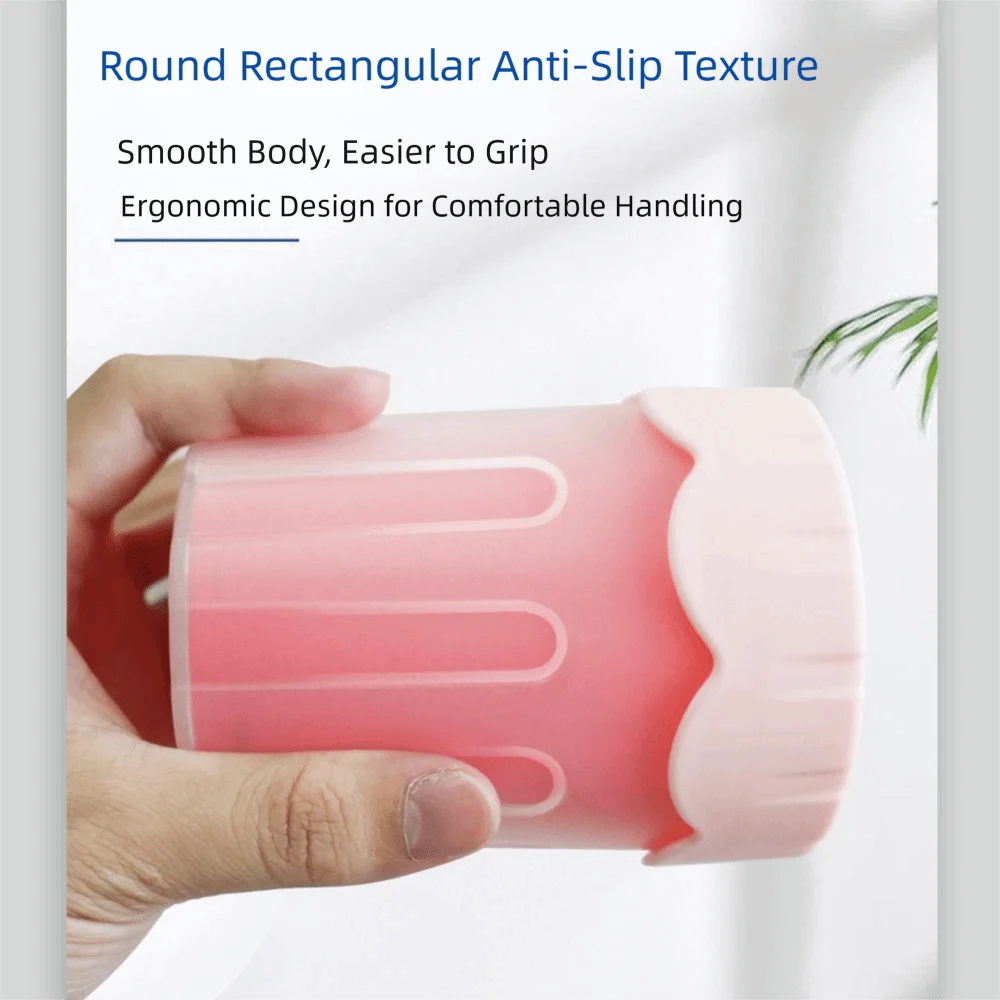 Soft Bristles Pet Paw Cleaner Reusable Mud Removal Dog Foot Washing Cup Detachable Portable Pet Feet Washer Daily Foot Care