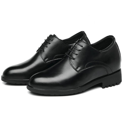 Banquet Inner Increase Men Shoes Invisible Elevator 10cm Black Height Increasing Formal Leather Shoes Business Men Wedding Shoes