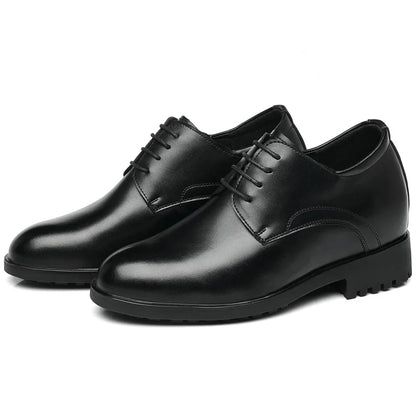 Banquet Inner Increase Men Shoes Invisible Elevator 10cm Black Height Increasing Formal Leather Shoes Business Men Wedding Shoes