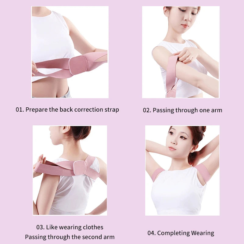 Adjustable Posture Corrector Back Support Shoulder Girdle Straighten Correction Spine Corrector Health Posture Sural