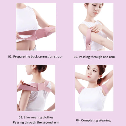 Adjustable Posture Corrector Back Support Shoulder Girdle Straighten Correction Spine Corrector Health Posture Sural