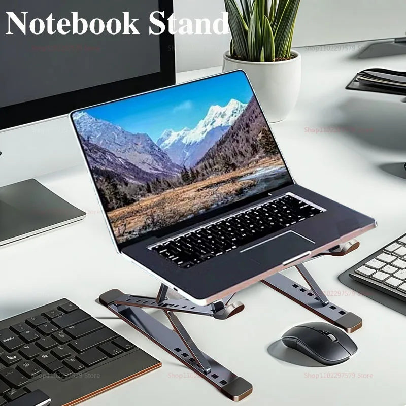 Adjustable Laptop Stand Portable Foldables Laptop Stand Ventilation And Cooling Computer Laptop Stand Tablet  Mobile Phone Stand