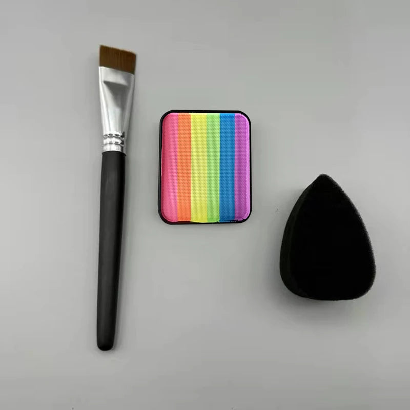 Vegan  Face Paint Professional Split Cake Pastel Eyeliner Water Activated Face And Body Paint