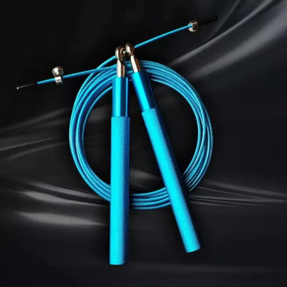 3 Meters Speed Skipping Rope Adjustable 360° Swivel Ball Bearing Boxing Skipping Rope Steel Wire Aluminum Alloy