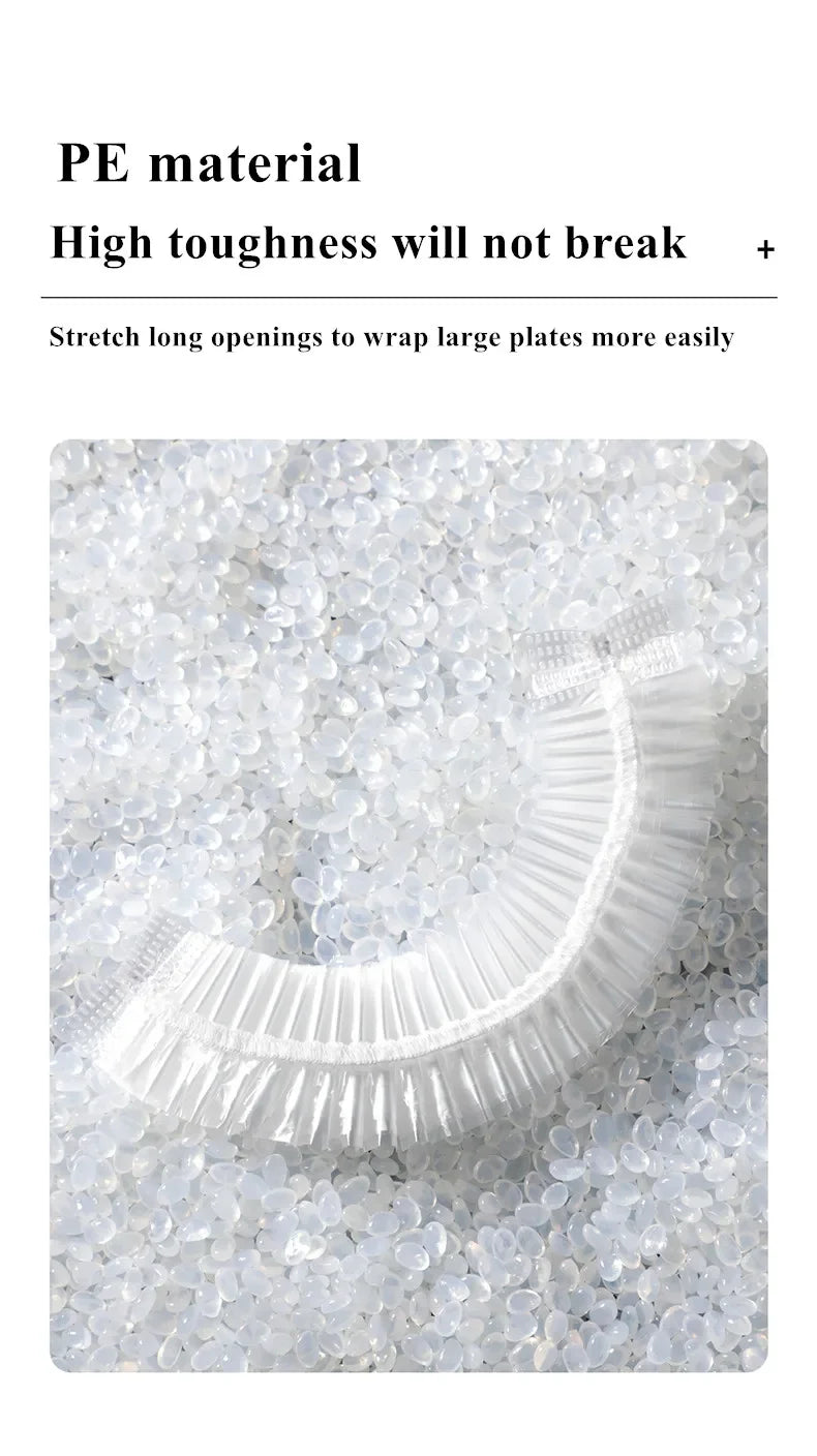 Reusable Food Wrap Storage Covers Bags For Bowl Elastic Plate Silicone Lid Cover Kitchen Fruit Plastic Fresh-Keeping Seal