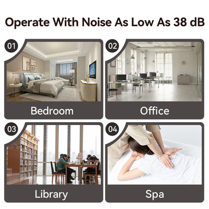 Smart Essential Oil Diffuser Home Plug In Diffuser With LED Screen Visual Intelligent Control with Timer for Home Office Hotel