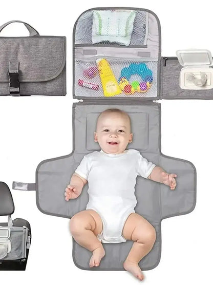 Portable Changing Pad for Baby Diaper Bag and Travel Changing Station Foldable Baby Diaper Changing Pad Newborn Diaper Pad