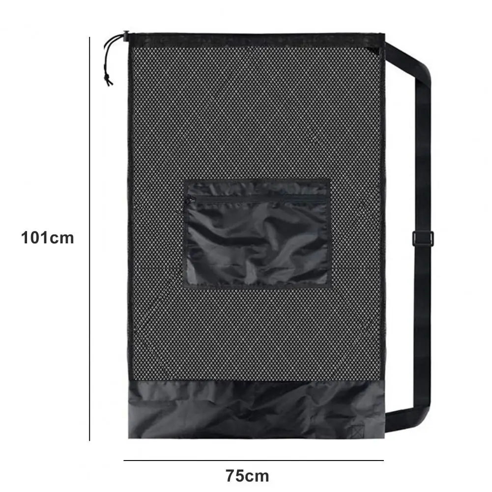 Sports Ball Bag Large Capacity Basketball Volleyball Drawstring Storage Mesh Bag Sports Soccer Ball Bag Soccer Ball Carrier Bags