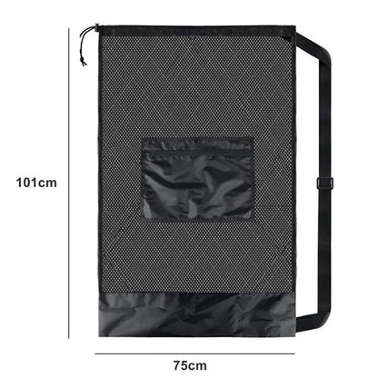 Sports Ball Bag Large Capacity Basketball Volleyball Drawstring Storage Mesh Bag Sports Soccer Ball Bag Soccer Ball Carrier Bags