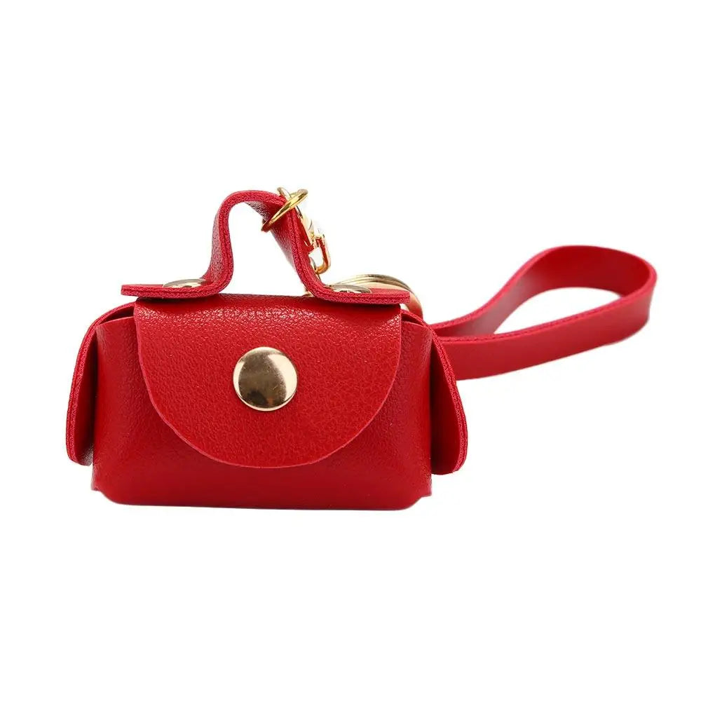 Korean Fashion Cute Car Accessories Creative Keyring Purse Pendant Bag Keychains Mini Bag