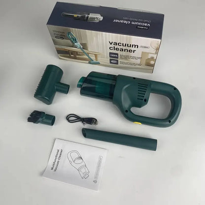 5KPa Cordless Handheld Vacuum - Rechargeable for Pet Hair, Car & Home, Lightweight for Sofa & Office