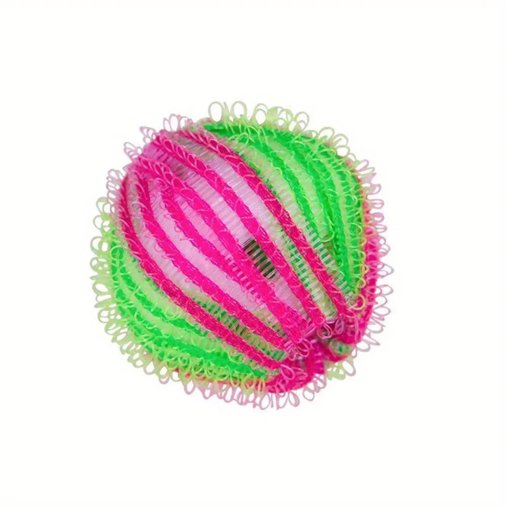 6PCS Pet Hair Remover for Laundry Lint Remover Washing Balls Reusable Dryer Nylon Balls Dogs Cats Hair Lint Remover for Laundry