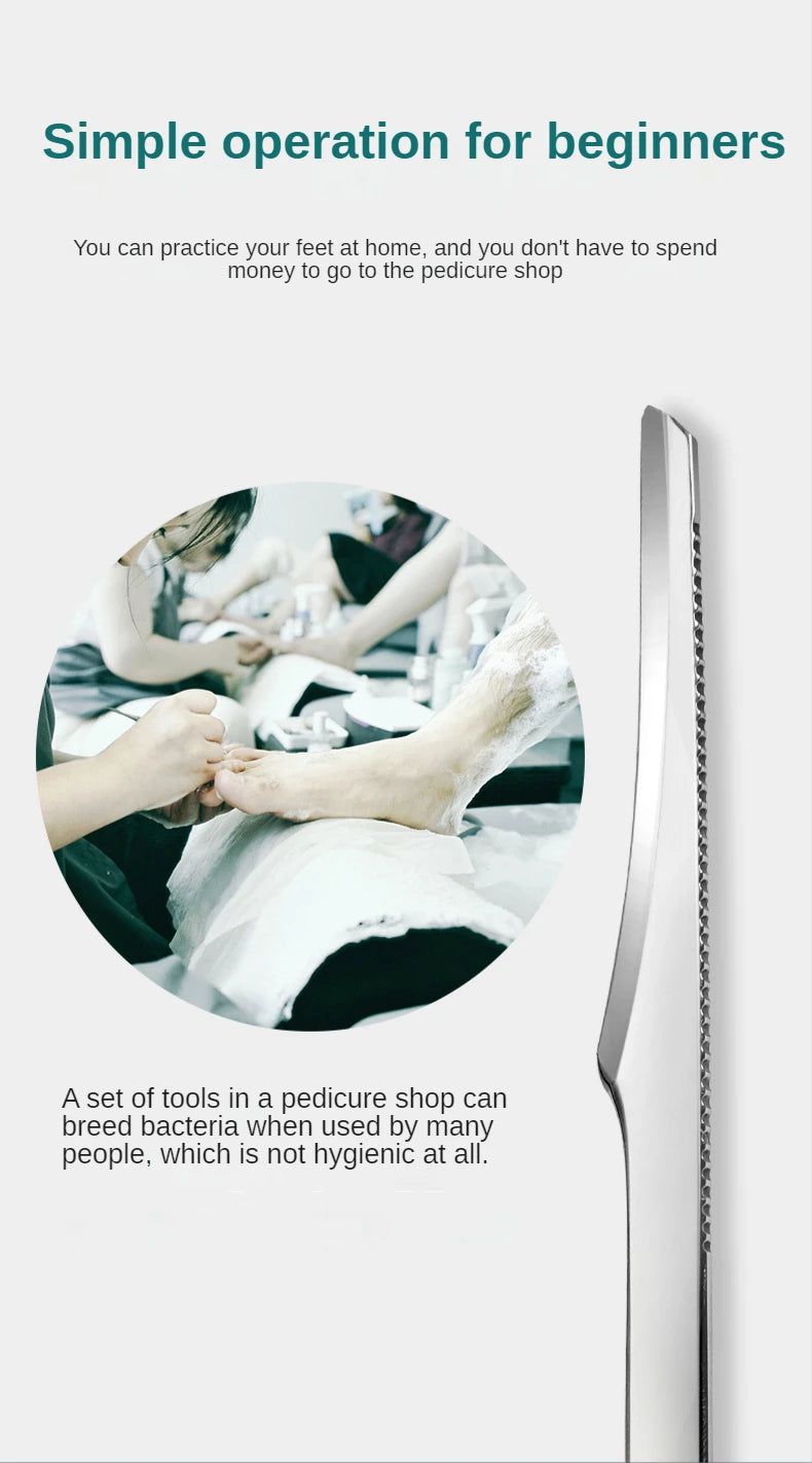 Manicure Pedicure Tools Toe Nail Shaver Feet Pedicure Knife Kit Foot Callus Rasp Files Dead Skin Remover Scraper Foot Care Tools