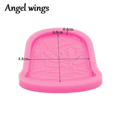 DY1206 African Tribal Symbols Badge Reel Mold Epoxy Resin, Medical,Medical, Physical Therapy, Pharmacy Nursing Chocolate Moulds